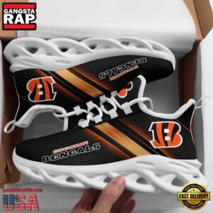 National Football League Cincinnati Bengals Sport Team Air Max Shoes Air Cushion Sneakers