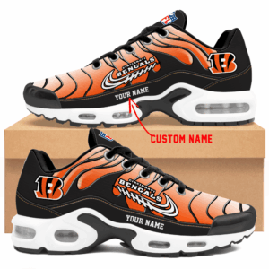 Cincinnati Bengals Personalized Air Max Shoes Td
