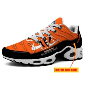 Cincinnati Bengals Personalized Name Team Mix Colors V4 Air Max Shoes Air Cushion Sneakers