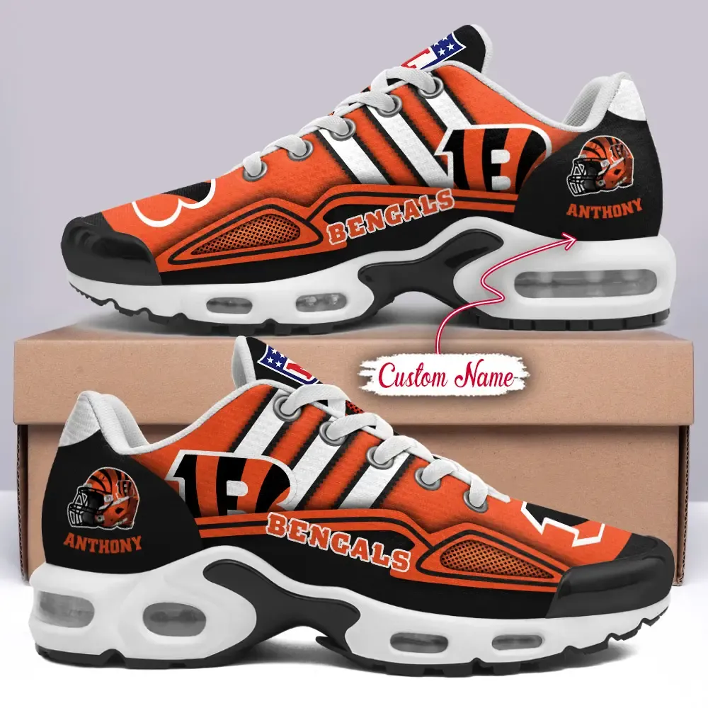 Cincinnati Bengals Personalized New Air Max Plus Shoes Air Cushion Sneaker 799ez-1288 1 Cincinnati Bengals Personalized New Air Max Plus Shoes Air Cushion Sneaker 799ez-1288
