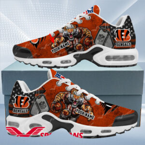 Cincinnati Bengals Personalized Air Max Shoes Air Cushion Sneakers Dtynns