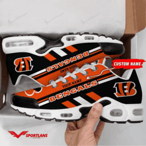 Cincinnati Bengals Personalized Shoes Air Cushion Sneakers Dttns