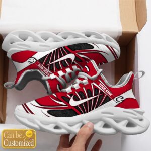 Cincinnati Reds Max Soul Sneakers Personalized