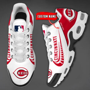 Cincinnati Reds Team Logo Baseball God Wings Air Max Shoes Sneaker