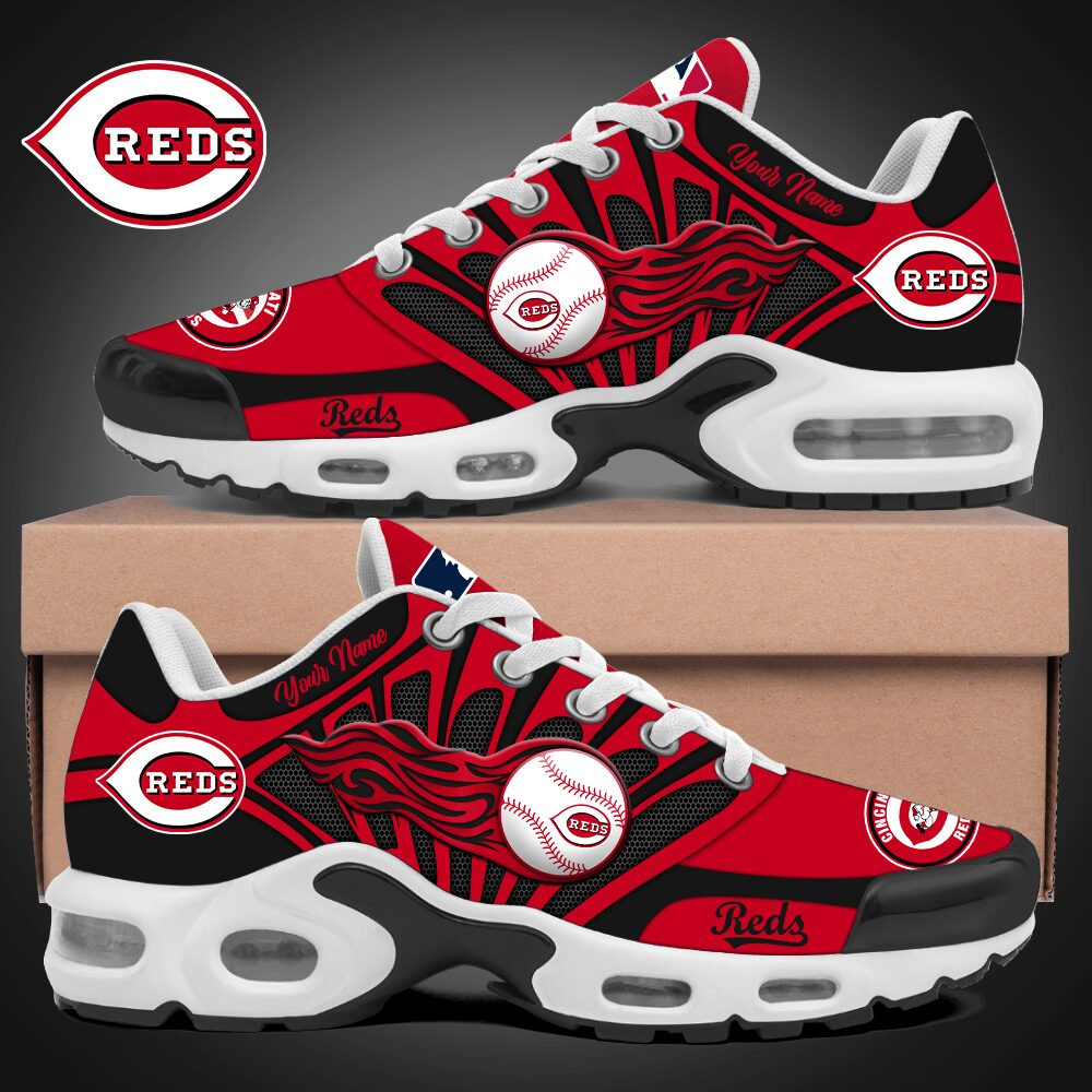 Cincinnati Reds Air Max Plus Shoes Sneakers For Men And Women 1 Cincinnati Reds Air Max Plus Shoes Sneakers For Men And Women