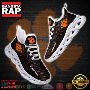 Clemson Tigers Custom Name Clunky Unique Air Max Shoes Air Cushion Sneakers