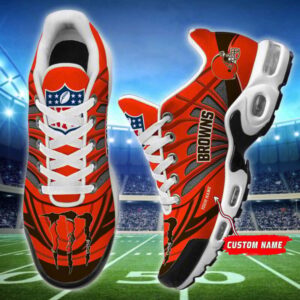 Cleveland Browns Air Max Plus Sport Sneakers For Fan Gifts