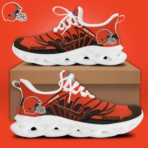 Cleveland Browns Customized Premium Max Soul Shoes
