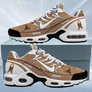 Cleveland Browns Salute To Service Personalized Air Max Shoes Air Cushion Sneakers
