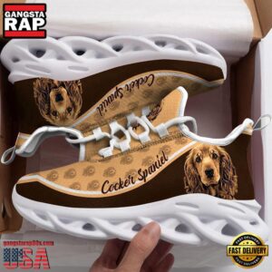 Cocker Spaniel Dogs Lover Air Max Shoes Air Cushion Sneakers, Running Sneakers
