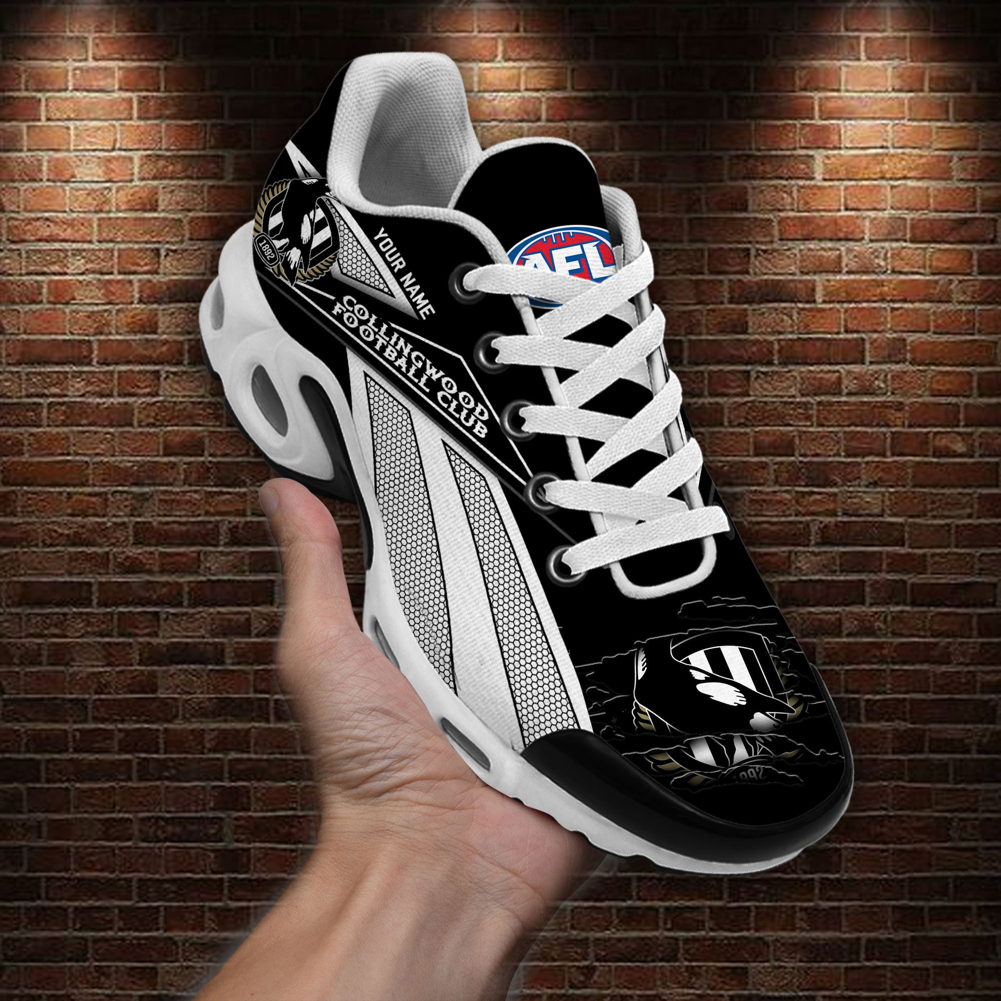 Collingwood Football Club Air Max Plus Shoes Sneakers For Men And Women 1 Collingwood Football Club Air Max Plus Shoes Sneakers For Men And Women