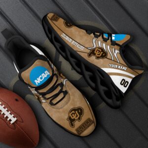 Colorado Buffaloes Black Max Soul Shoes 2025 Versions Custom Your Name And Number 312