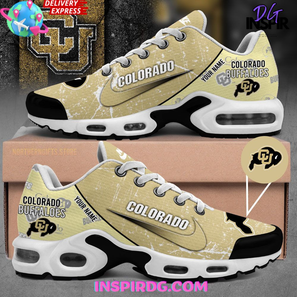 Colorado Buffaloes Air Max Plus Shoes Sneakers For Men And Women 1 Colorado Buffaloes Air Max Plus Shoes Sneakers For Men And Women
