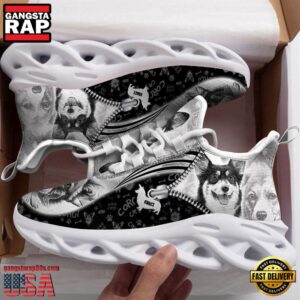 Corgi Sketch Dogs Lover Air Max Shoes Air Cushion Sneakers, Running Sneakers