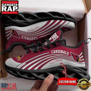 National Football League Arizona Cardinals Football Pattern Air Max Shoes Air Cushion Sneakers