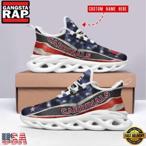 National Football League Arizona Cardinals US Flag Air Max Shoes Air Cushion Sneakers