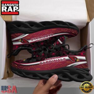 National Football League Arizona Cardinals Sport Team Air Max Shoes Air Cushion Sneakers