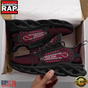 National Football League Arizona Cardinals Team Pattern Air Max Shoes Air Cushion Sneakers