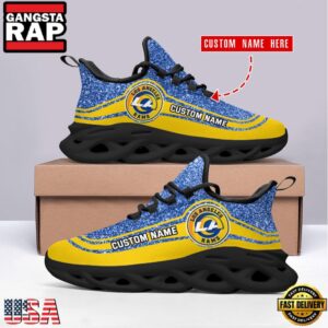 National Football League Los Angeles Rams Air Max Shoes Air Cushion Sneakers