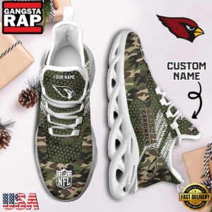 National Football League Los Angeles Rams Camo Air Max Shoes Air Cushion Sneakers