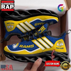 National Football League Los Angeles Rams Football Air Max Shoes Air Cushion Sneakers