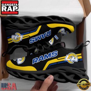 National Football League Los Angeles Rams Logo Sport Air Max Shoes Air Cushion Sneakers