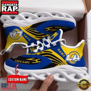 National Football League Los Angeles Rams Sport Football Air Max Shoes Air Cushion Sneakers
