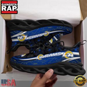 National Football League Los Angeles Rams Sport Football Air Max Shoes Air Cushion Sneakers