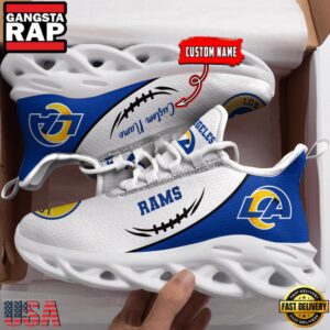 National Football League Los Angeles Rams Sport Logo Air Max Shoes Air Cushion Sneakers