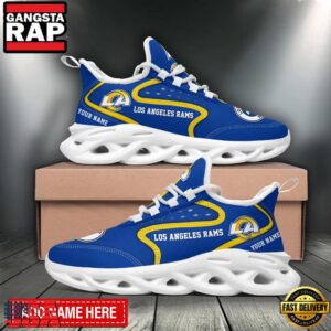 National Football League Los Angeles Rams Sport Team Logo Air Max Shoes Air Cushion Sneakers