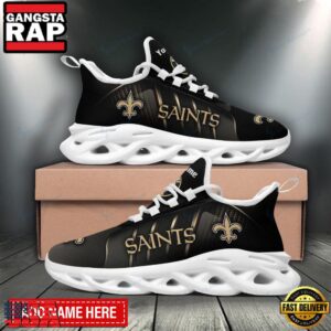 National Football League New Orleans Saints Football Pattern Air Max Shoes Air Cushion Sneakers