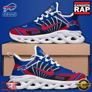 Personalized National Football League Buffalo Bills Team Logo Air Max Shoes Air Cushion Sneakers