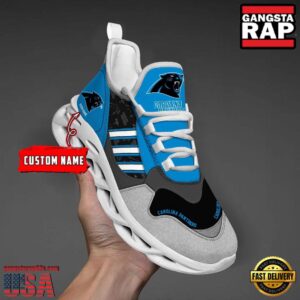 Personalized National Football League Carolina Panthers Clunky Sport Air Max Shoes Air Cushion Sneakers