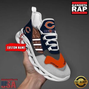 Personalized National Football League Chicago Bears Clunky Sport Air Max Shoes Air Cushion Sneakers