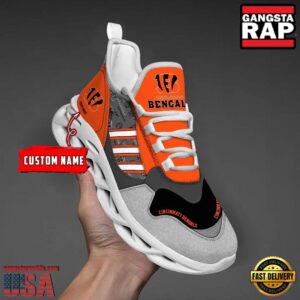 Personalized National Football League Cincinnati Bengals Clunky Sport Air Max Shoes Air Cushion Sneakers