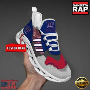 Personalized National Football League New York Giants Clunky Sport Air Max Shoes Air Cushion Sneakers