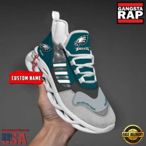 Personalized National Football League Philadelphia Eagles Clunky Sport Air Max Shoes Air Cushion Sneakers