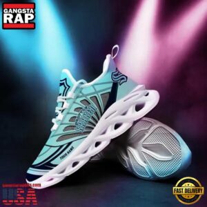 National Hockey League Custom Name Seattle Kraken Team Logo Air Max Shoes Air Cushion Sneakers