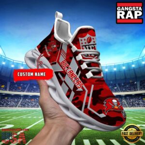 Personalized Tampa Bay Buccaneers National Football League Sport Team Clunky Air Max Shoes Air Cushion Sneakers