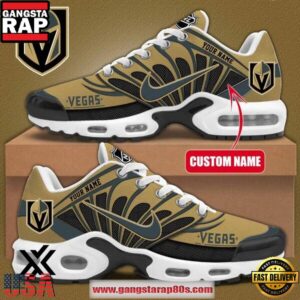 Vegas Golden Knights National Hockey League New 2026 Version Custom Air Max Plus Shoes Running Sneakers