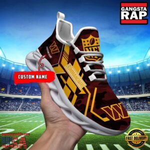 Personalized Washington Commanders National Football League Sport Team Clunky Air Max Shoes Air Cushion Sneakers