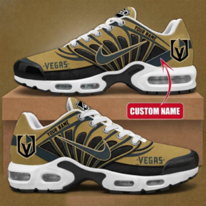 Vegas Golden Knights National Hockey League New 2026 Version Custom Air Max Plus Shoes Running Sneakers