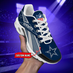 Dallas Cowboys Custom Name Air Max Shoes Air Cushion Sneakers