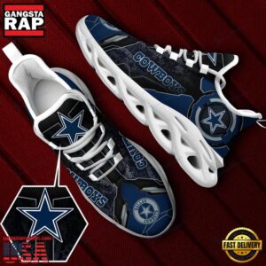 National Football League Dallas Cowboys Logo Air Max Shoes Air Cushion Sneakers