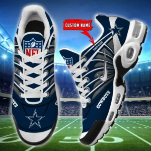 Dallas Cowboys Personalized Name Team Mix Colors Sport Team Air Max Shoes Air Cushion Sneakers 876xl-2678