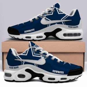 Dallas Cowboys Personalized Name Team Mix Colors V1 Shoes Air Cushion Sneakers