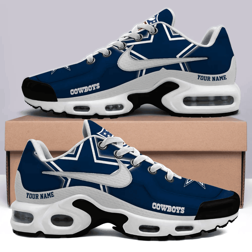 Dallas Cowboys Personalized Name Team Mix Colors V1 Shoes Air Cushion Sneakers 1 Dallas Cowboys Personalized Name Team Mix Colors V1 Shoes Air Cushion Sneakers