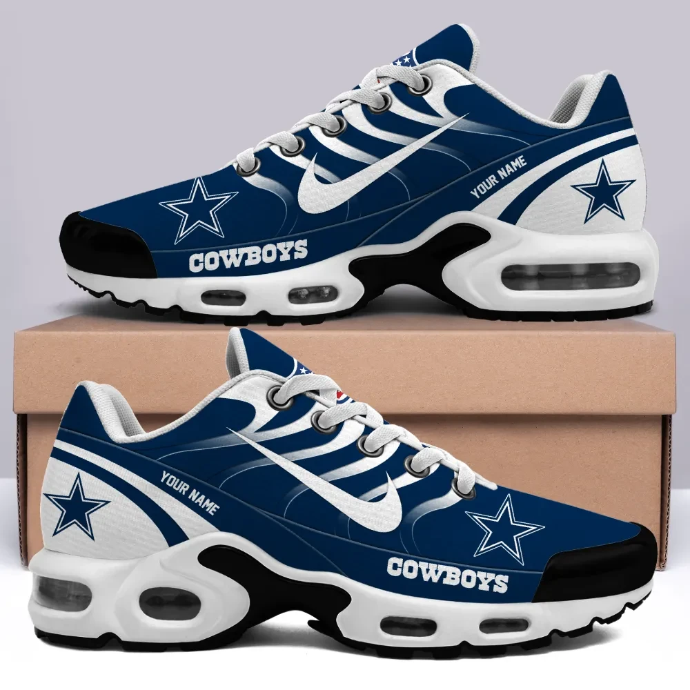 Dallas Cowboys Personalized Name Team Mix Colors V3 Air Max Shoes Air Cushion Sneakers 1 Dallas Cowboys Personalized Name Team Mix Colors V3 Air Max Shoes Air Cushion Sneakers