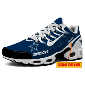 Dallas Cowboys Personalized Name Team Mix Colors V3 Air Max Shoes Air Cushion Sneakers