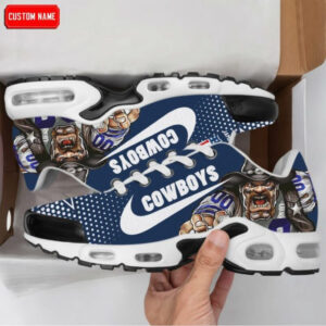 Dallas Cowboys Star Logo Custom Name Shoes Air Cushion Sneakers